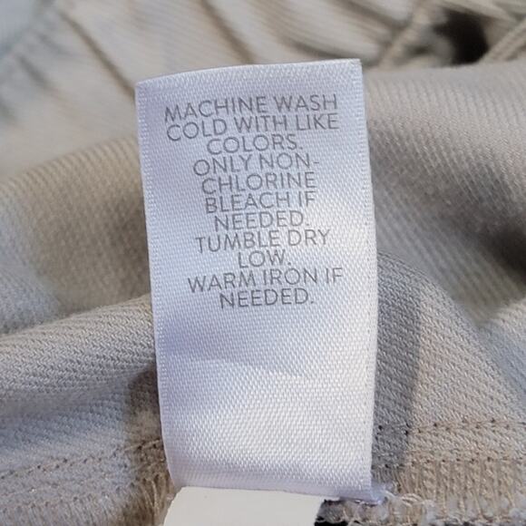 J Jill Purejill Wide Leg Pull On Pants Size Medium Tencel Cotton Blend Elastic - Picture 5 of 11